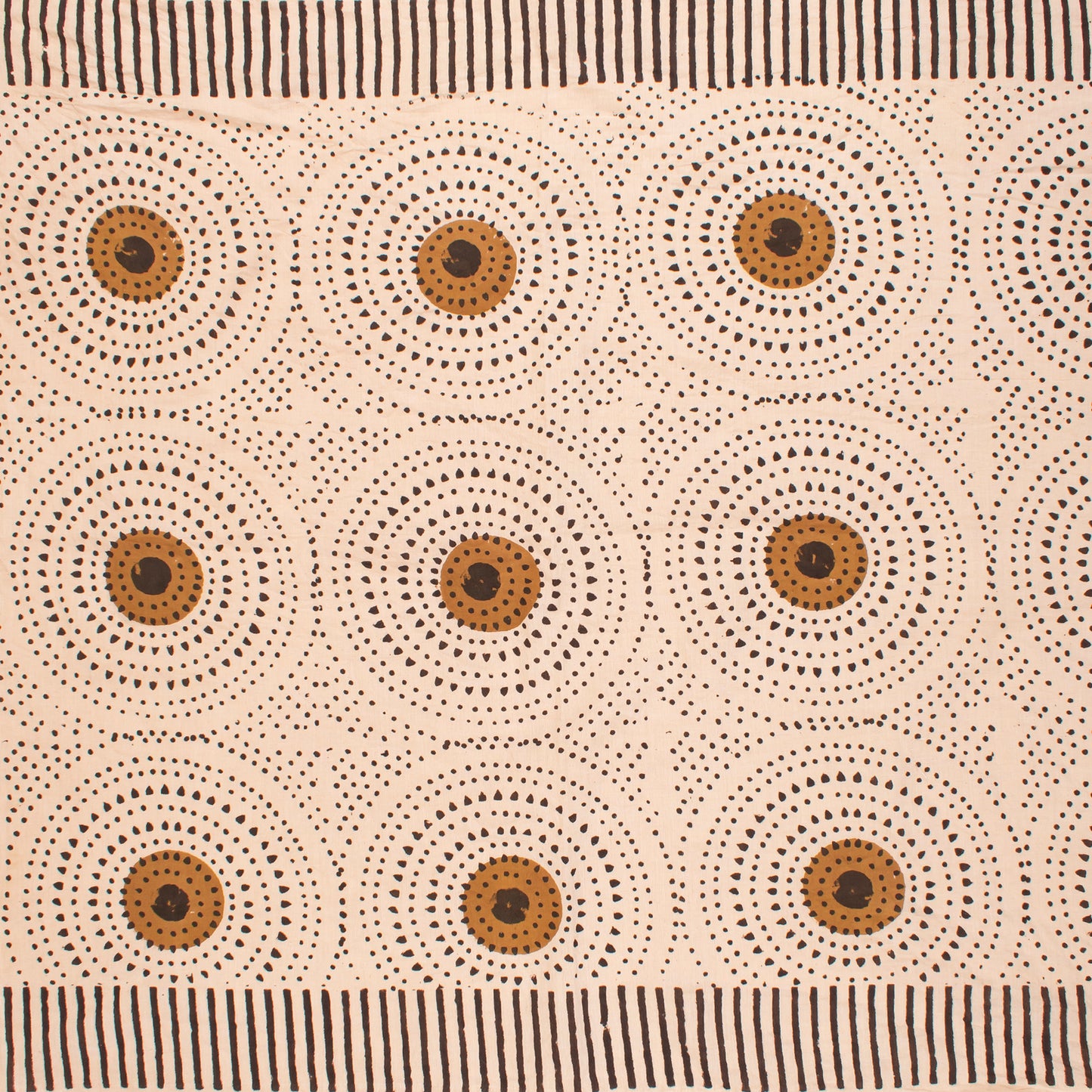 Classic Cotton Bandana Scarf For Men & Women, Handblock Boho Print, Versatile Neck Wrap, Unisex Head Or Hair Tie Accessory