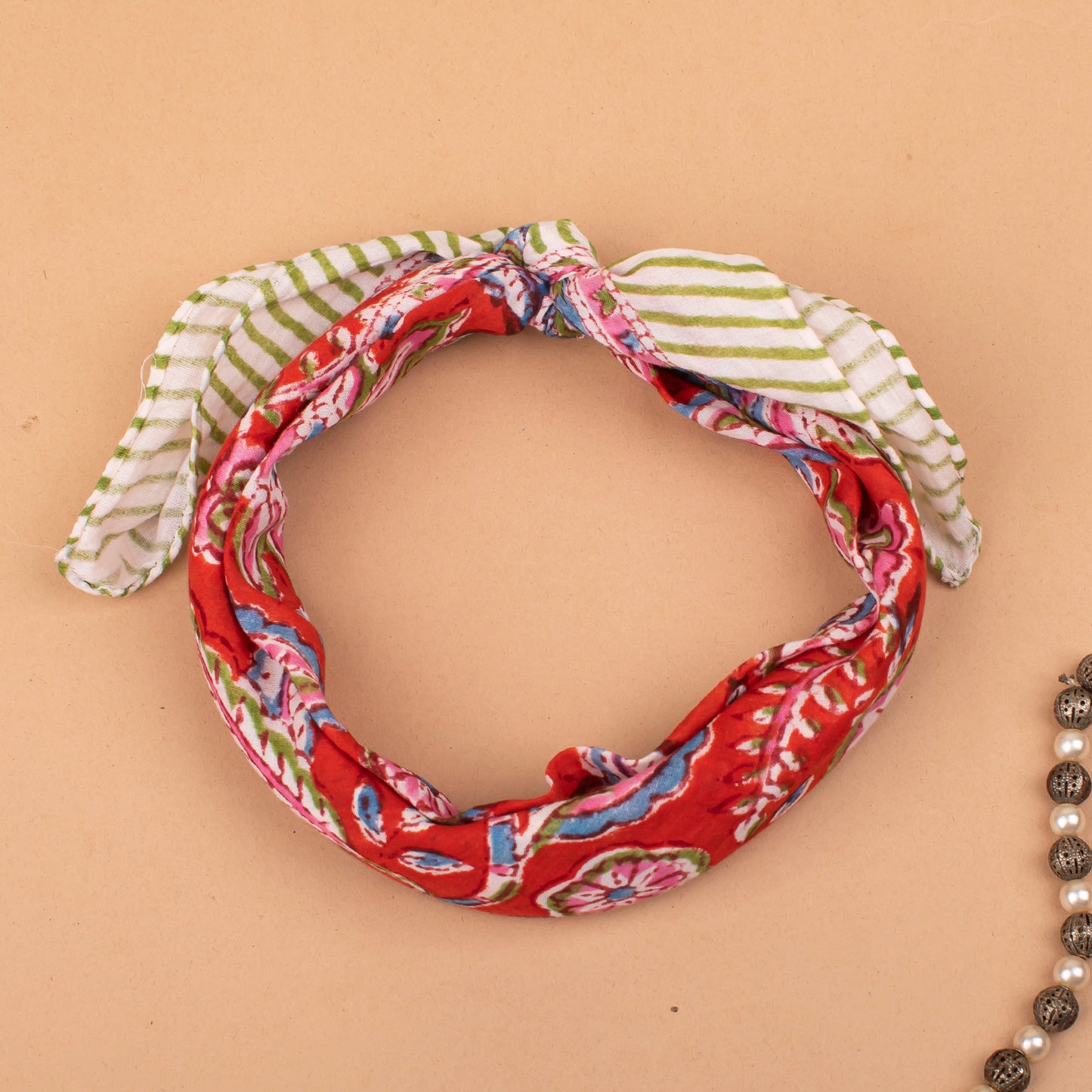 Sustainable Cotton Bandanas For Outdoor Use, Hiking, Dust Protection, Hair Wrap Or Stylish Boho Face Mask Alternative