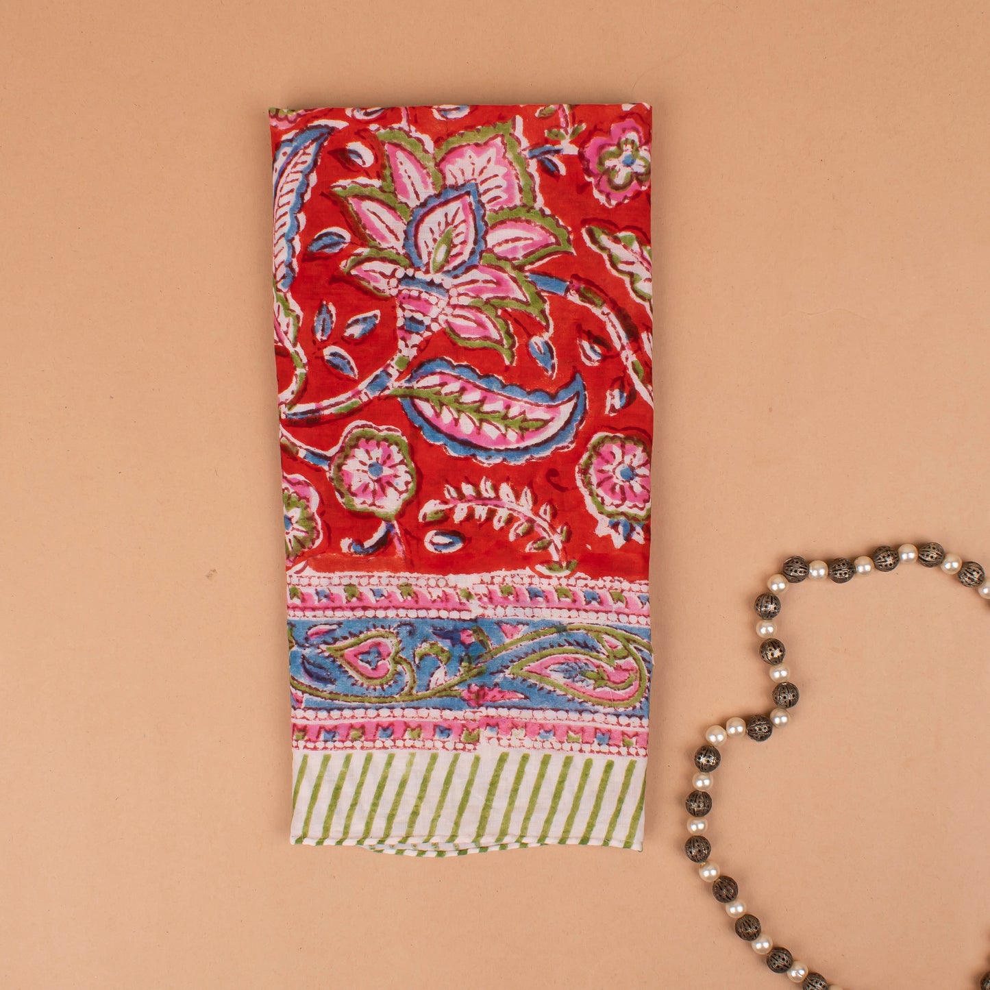 Sustainable Cotton Bandanas For Outdoor Use, Hiking, Dust Protection, Hair Wrap Or Stylish Boho Face Mask Alternative