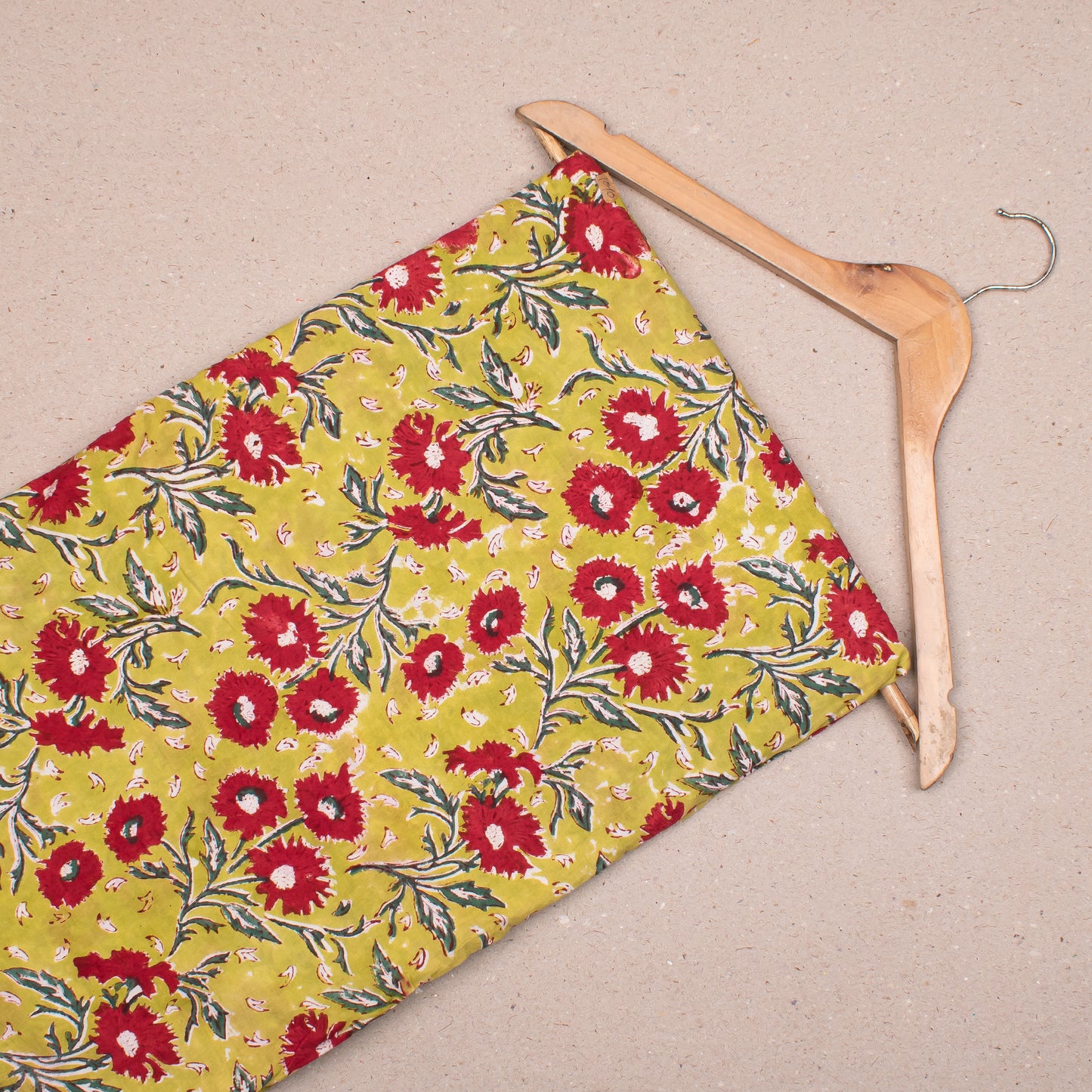 Bohemian Style Block Print Fabric, Lightweight Cotton For Sewing Projects, Dresses, Scarves, Quilts, Table Décor, And Craft Creations