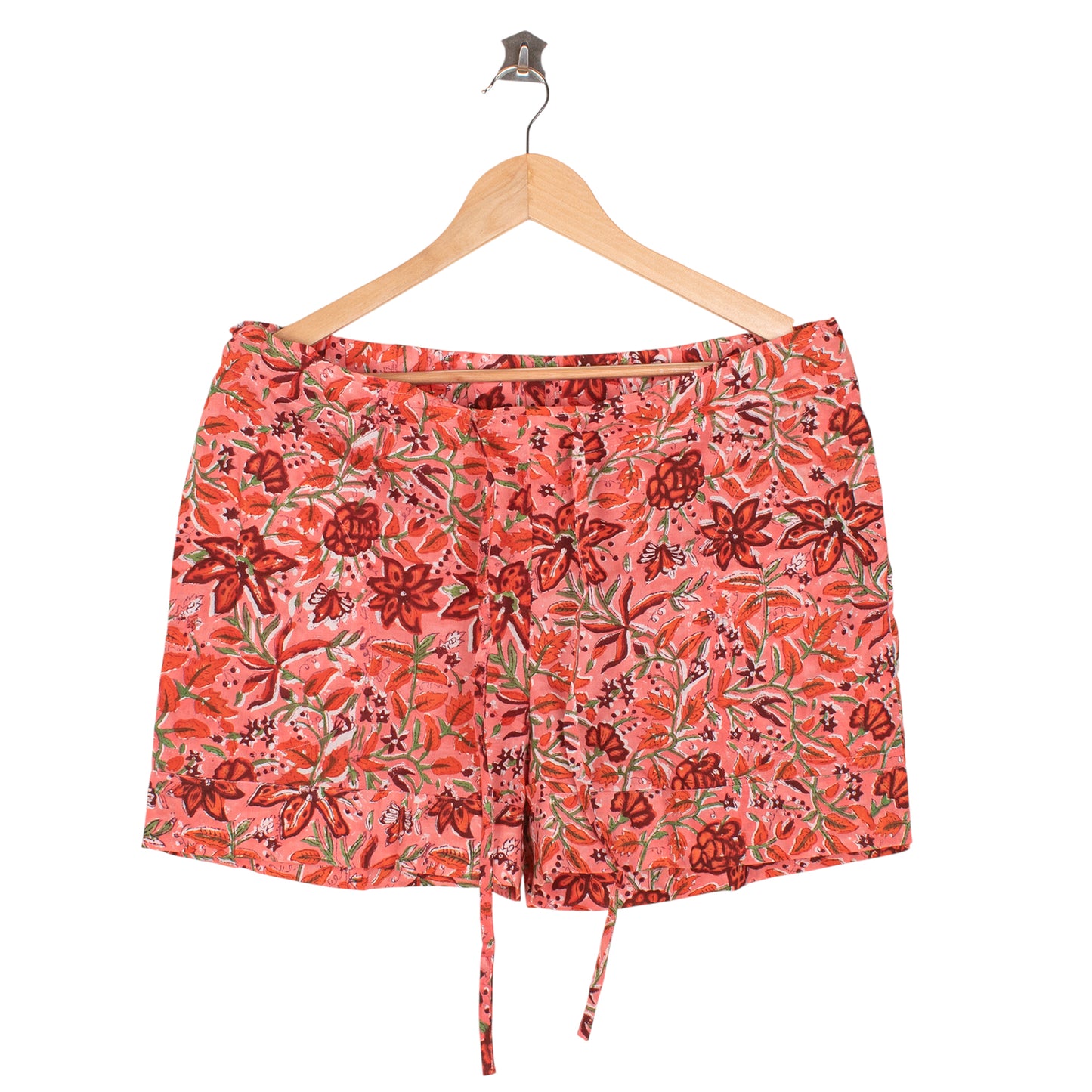 Hand Block Printed Cotton Pajama Set for Women – Ultra-Soft, Skin-Friendly Nightwear | Relaxed Fit Sleepwear for All-Season Comfort