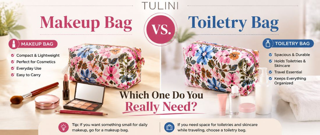 Makeup Bag vs. Toiletry Bag: Which One Do You Really Need?