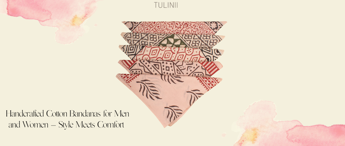 Handcrafted Cotton Bandanas for Men and Women – Style Meets Comfort