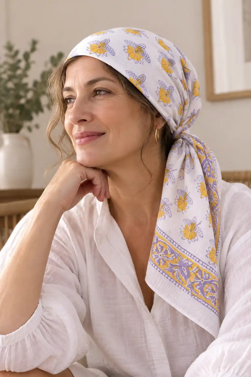Cotton Bandana for Men and Women, Head Scarf, Bandana Headband