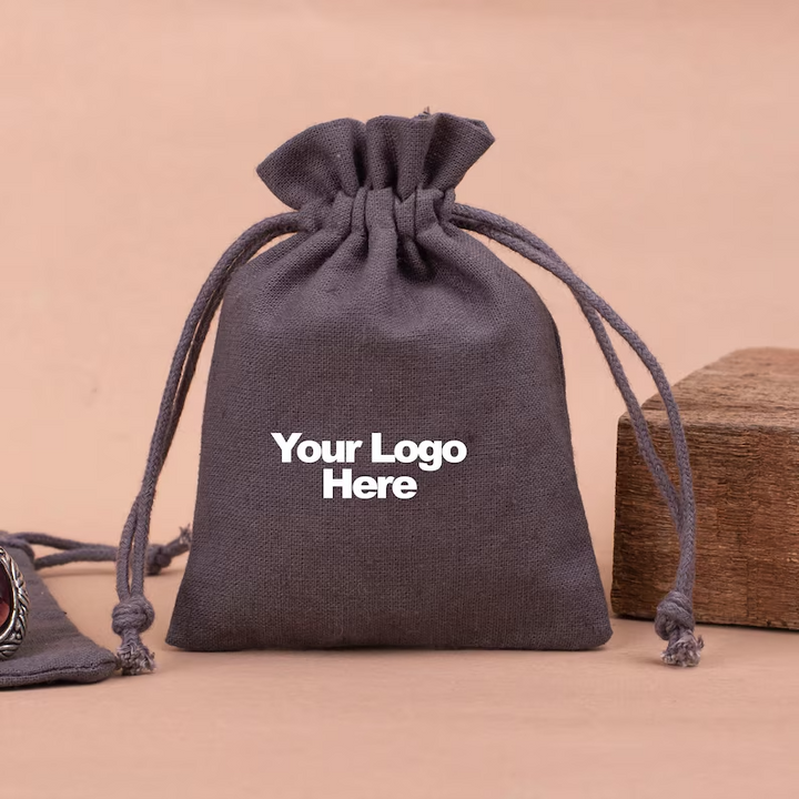 Cotton Drawstring Pouch | Jewelry &amp; Gift Packaging Bag