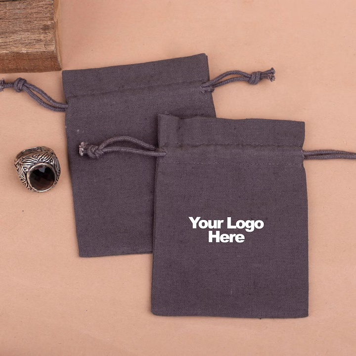 Cotton Drawstring Pouch | Jewelry &amp; Gift Packaging Bag