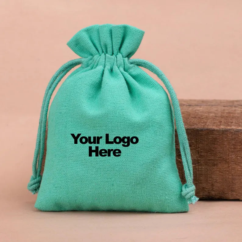Cotton Drawstring Pouch | Jewelry &amp; Gift Packaging Bag