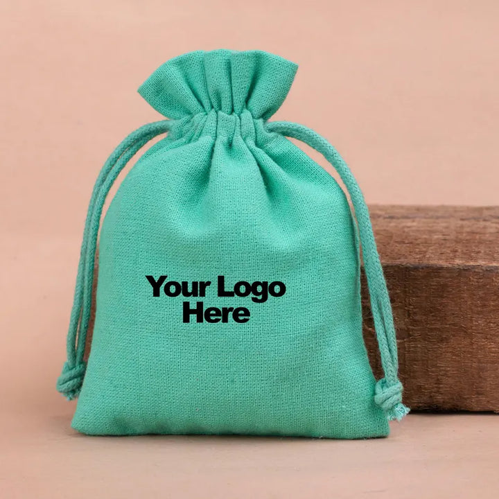 Cotton Drawstring Pouch | Jewelry &amp; Gift Packaging Bag
