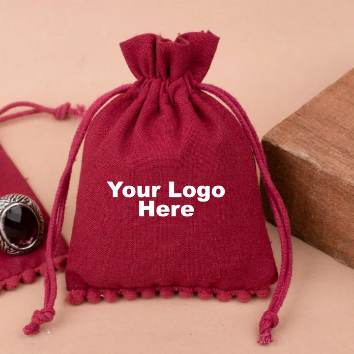 Handmade Drawstring Pouch | Jewelry &amp; Gift Packaging Bag