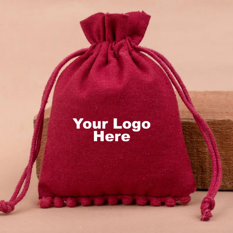 Handmade Drawstring Pouch | Jewelry &amp; Gift Packaging Bag