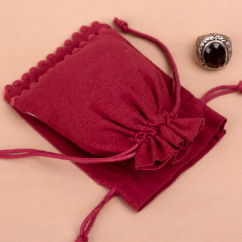 Handmade Drawstring Pouch | Jewelry &amp; Gift Packaging Bag