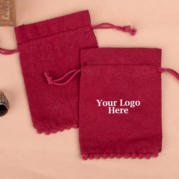 Handmade Drawstring Pouch | Jewelry &amp; Gift Packaging Bag