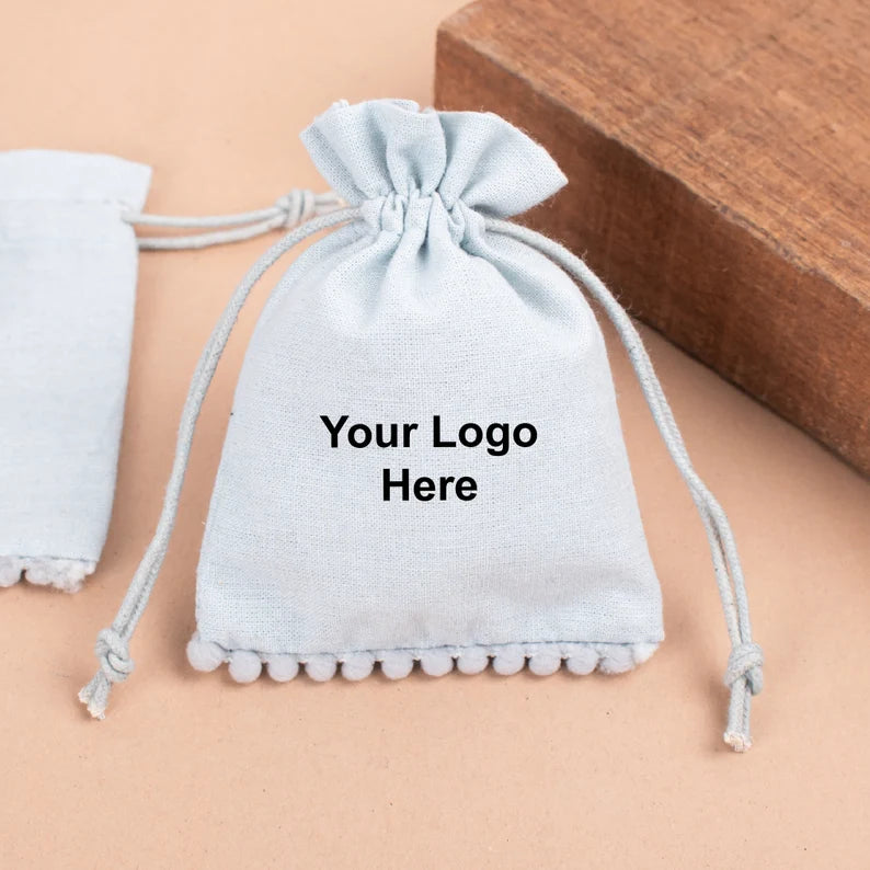 Handmade Drawstring Pouch | Jewelry &amp; Gift Packaging Bag