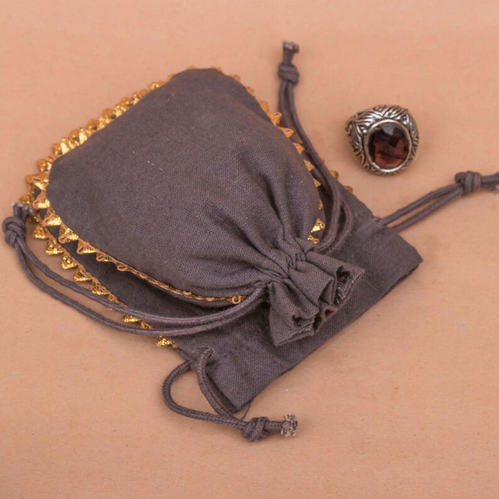 Handmade Drawstring Pouch | Jewelry &amp; Gift Packaging Bag