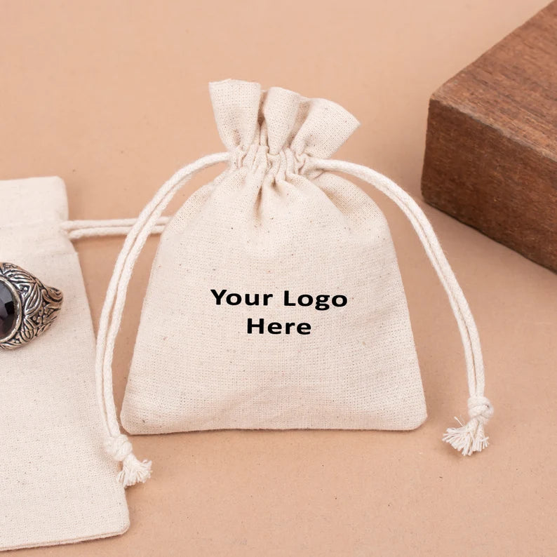 Handmade Drawstring Pouch | Jewelry &amp; Gift Packaging Bag