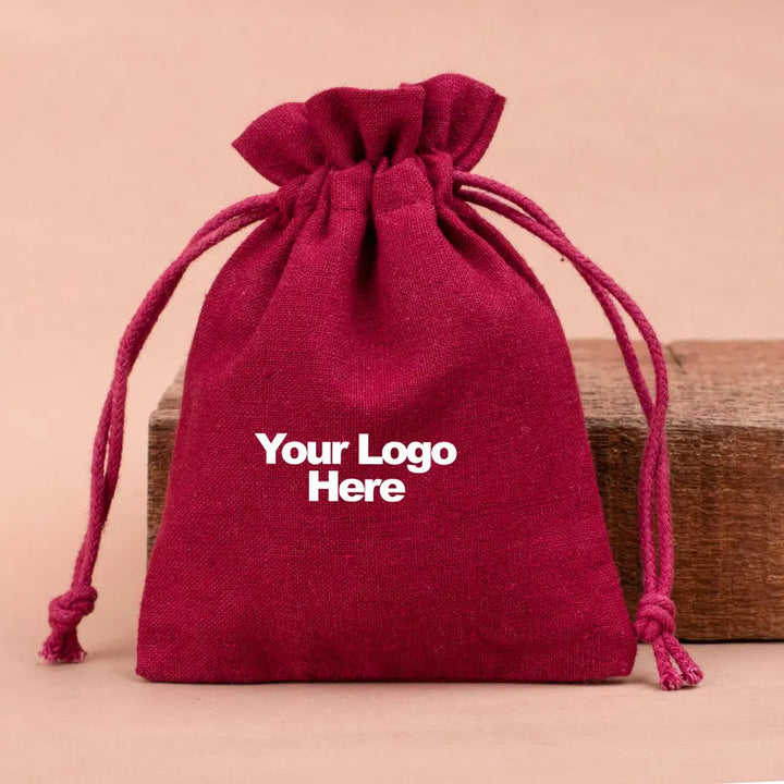 Cotton Drawstring Pouch | Jewelry &amp; Gift Packaging Bag