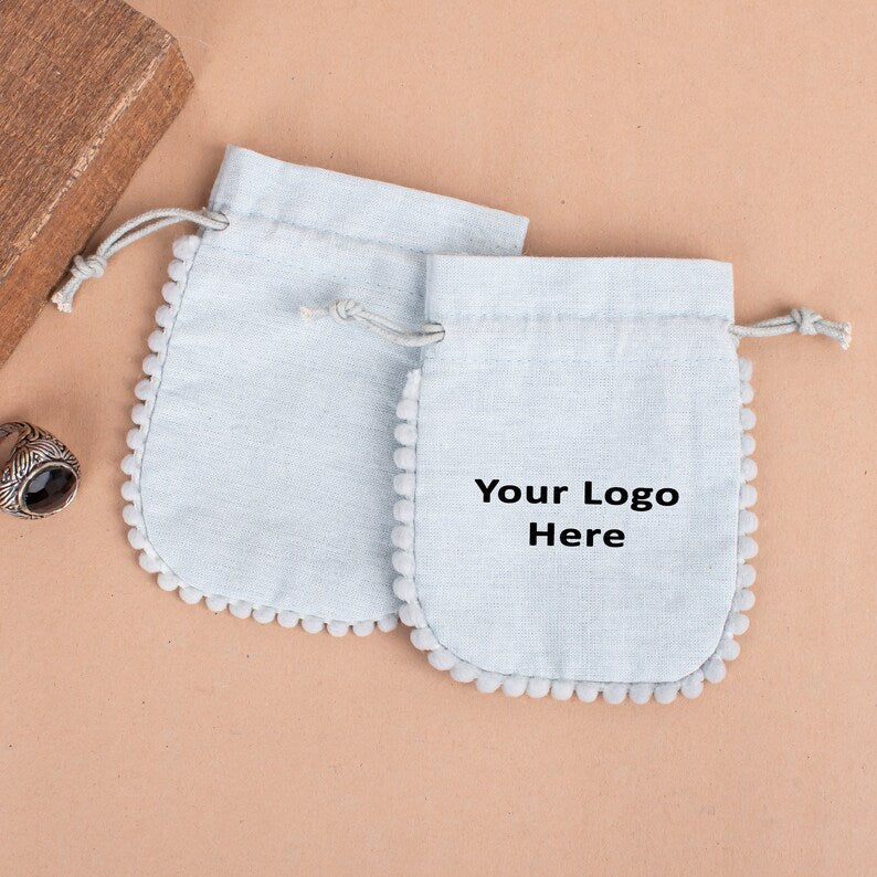 Designer Drawstring Pouch | Jewelry &amp; Gift Packaging Bag