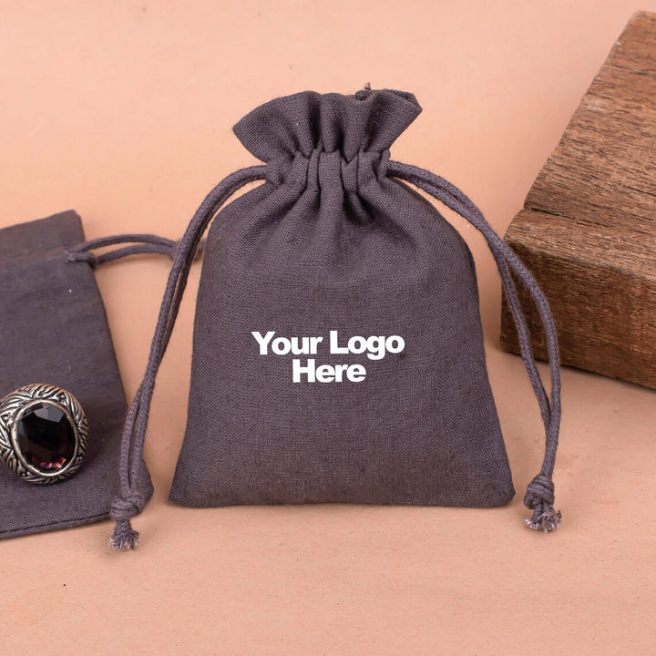 Cotton Drawstring Pouch | Jewelry &amp; Gift Packaging Bag