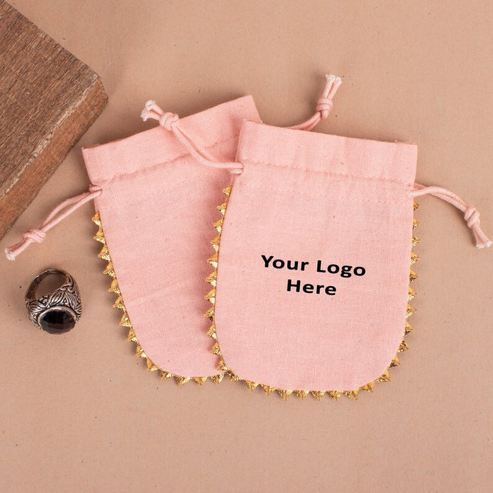 Handmade Drawstring Pouch | Jewelry &amp; Gift Packaging Bag