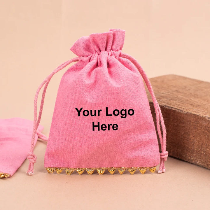 Designer Drawstring Pouch | Jewelry &amp; Gift Packaging Bag