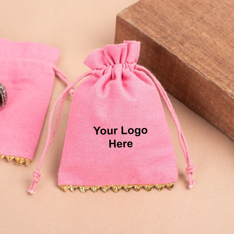 Designer Drawstring Pouch | Jewelry &amp; Gift Packaging Bag