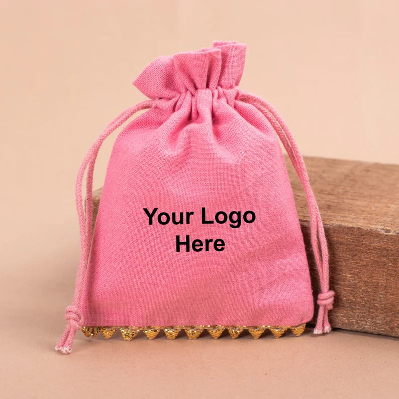 Designer Drawstring Pouch | Jewelry &amp; Gift Packaging Bag