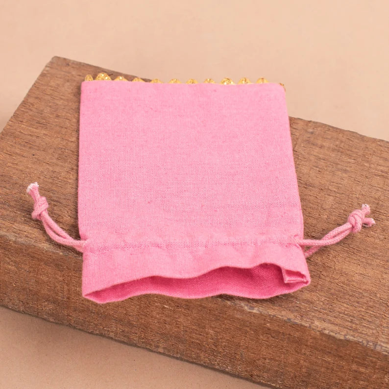Designer Drawstring Pouch | Jewelry &amp; Gift Packaging Bag