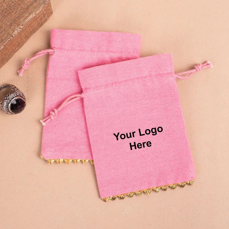 Designer Drawstring Pouch | Jewelry &amp; Gift Packaging Bag