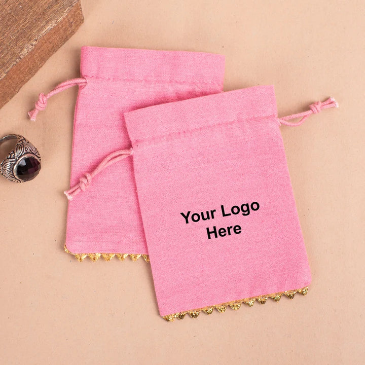 Designer Drawstring Pouch | Jewelry &amp; Gift Packaging Bag