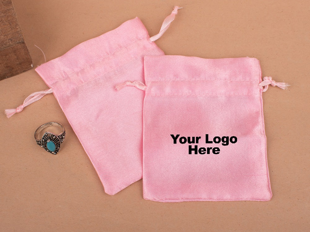 Satin Drawstring Pouch | Jewelry &amp; Gift Packaging Bag