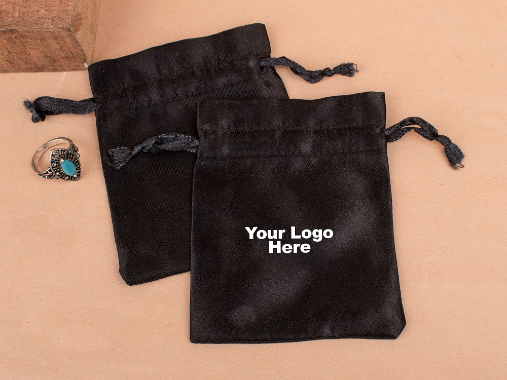 Satin Drawstring Pouch | Jewelry &amp; Gift Packaging Bag