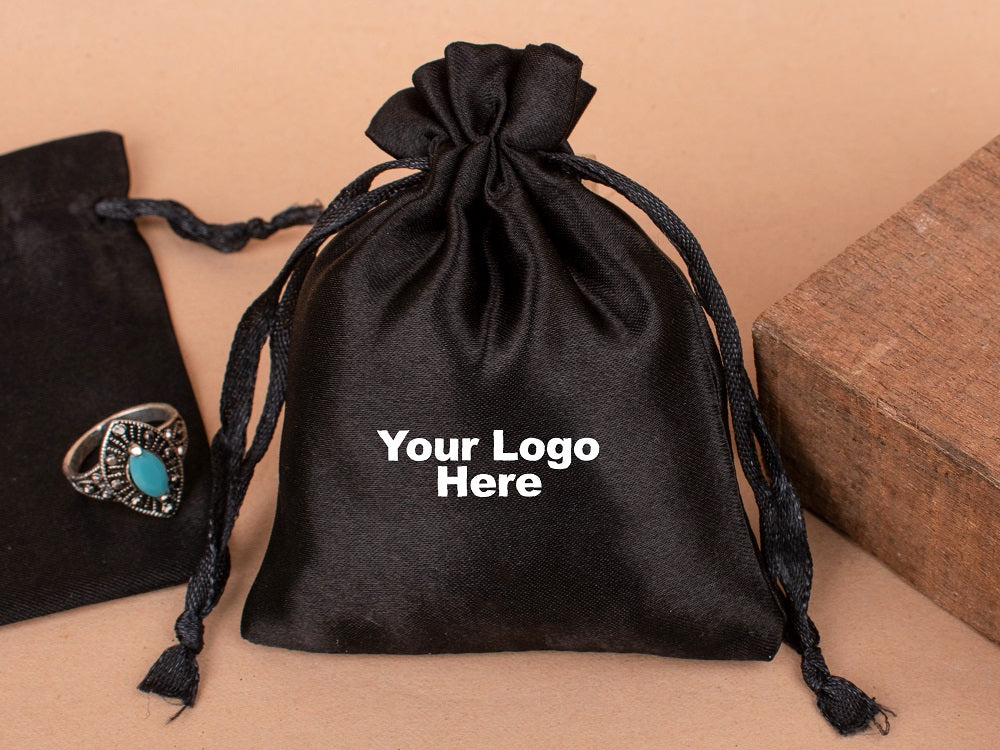 Satin Drawstring Pouch | Jewelry &amp; Gift Packaging Bag