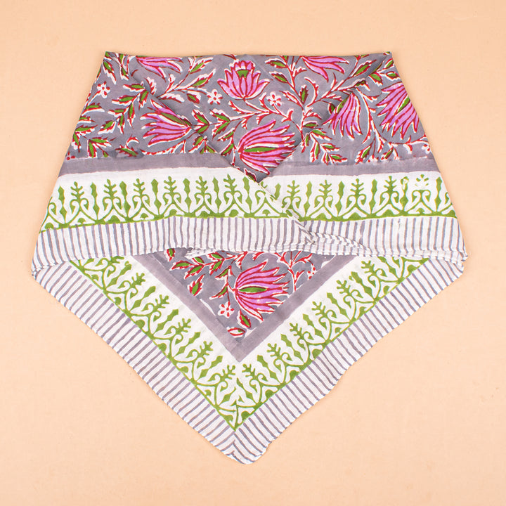 Set of 7 – Boho Cotton Bandanas | Head Scarf &amp; Hair Wrap