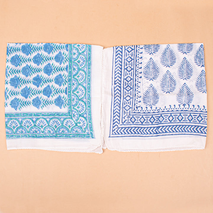 Set of 7 – Paisley Cotton Bandanas | Boho Head Scarf &amp; Hair Wrap