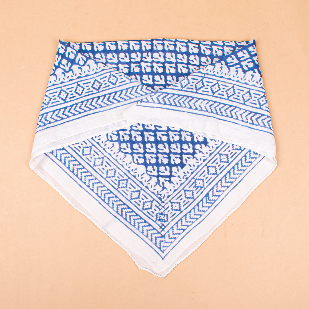 Set of 7 – Floral Cotton Bandanas | Head Scarf &amp; Hair Wrap