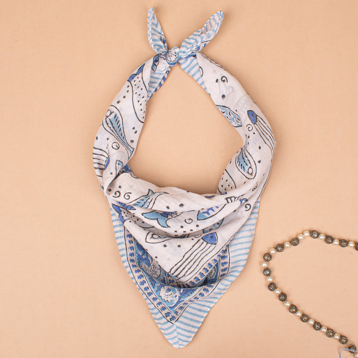 Set of 100 – Floral Cotton Bandanas | Hair Scarf &amp; Neck Wrap