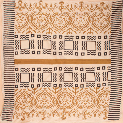 Set of 2 - Pure Cotton Bandana Scarf, Vintage Style Cotton Hanky For Men & Women, Stylish Cotton Accessories, Neck & Wrist Tie, Cotton Hanky Gift