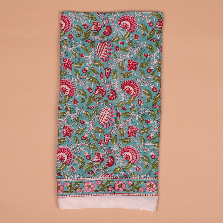 Boho Cotton Bandana 40x40 | Large Boho Hair Scarf &amp; Neck Wrap