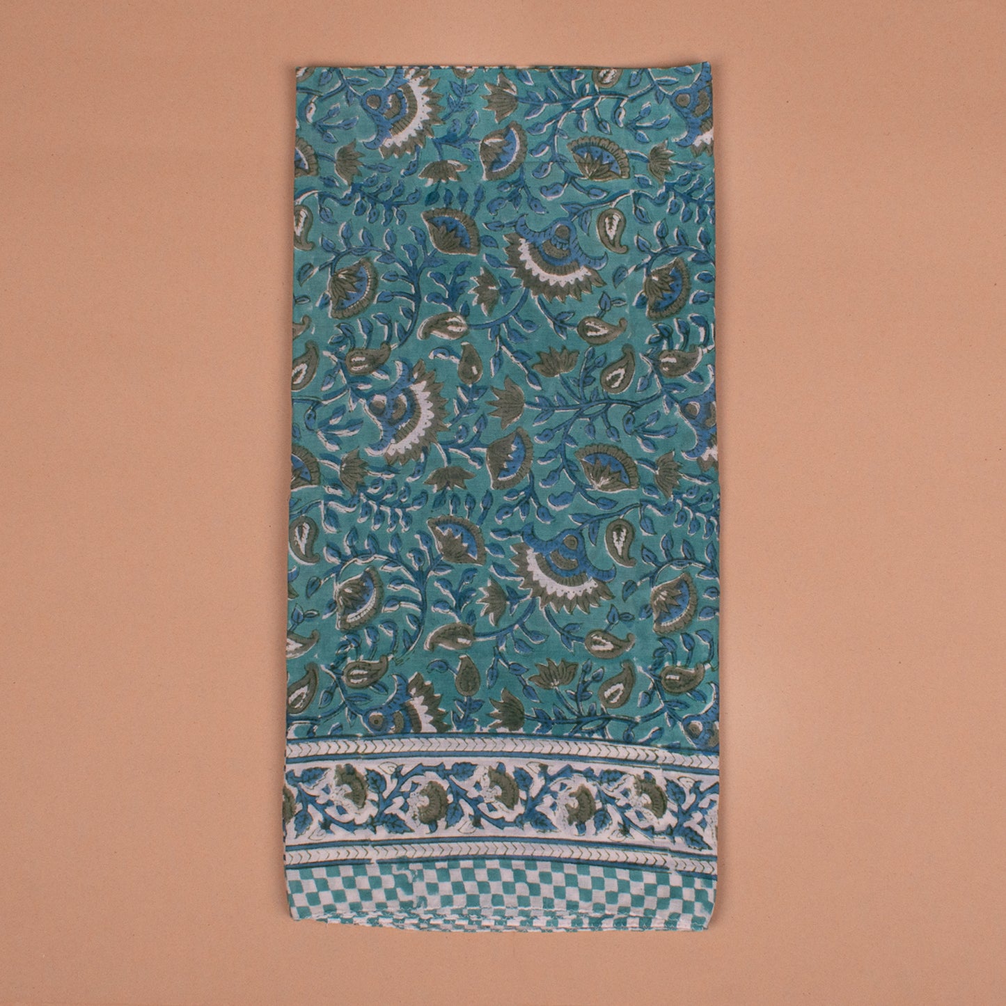 40x40 Inch Cotton Bandana – Large Boho Head Scarf & Neck Wrap