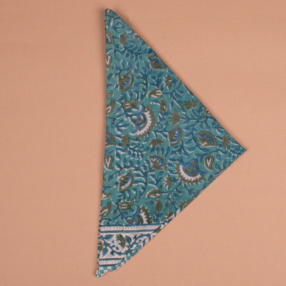 40x40 Inch Cotton Bandana – Large Boho Head Scarf & Neck Wrap