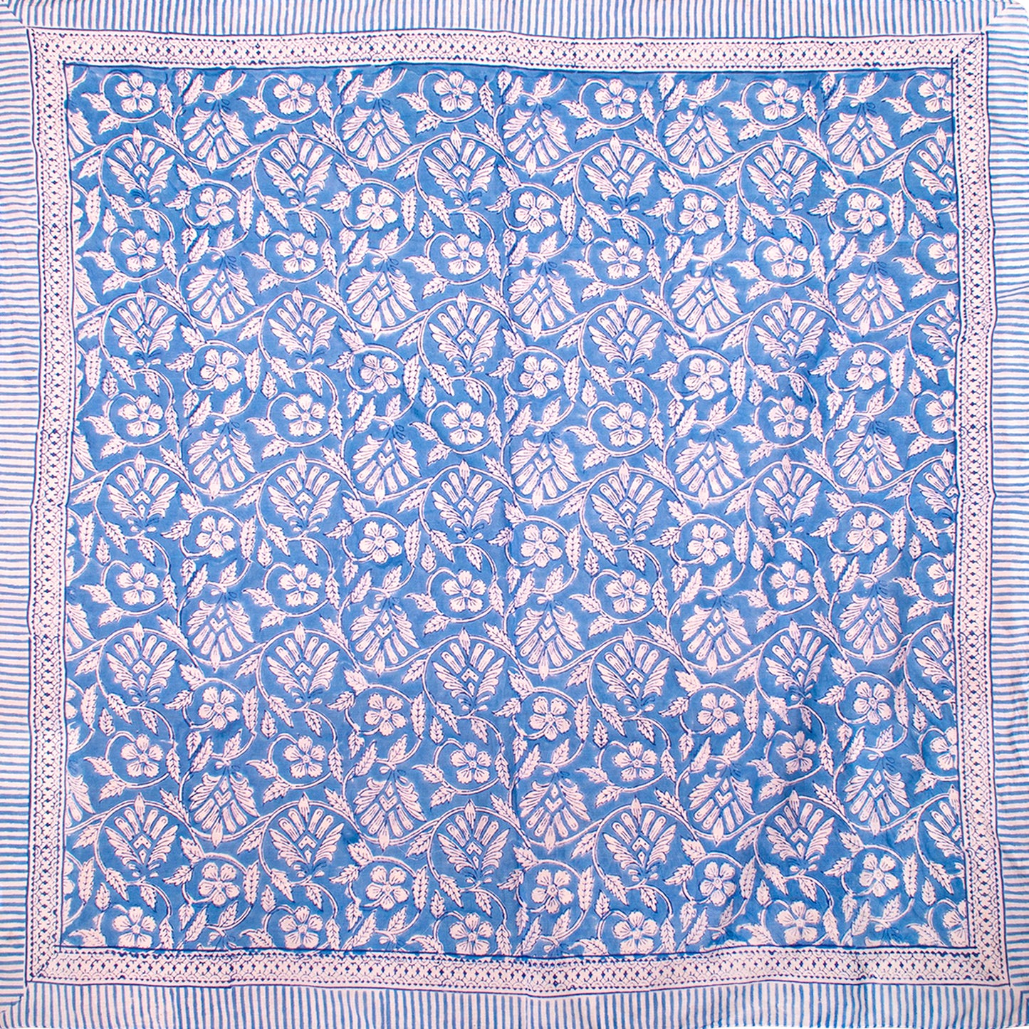 Extra Large Cotton Bandana – 40x40 Boho Wrap, Hair Scarf