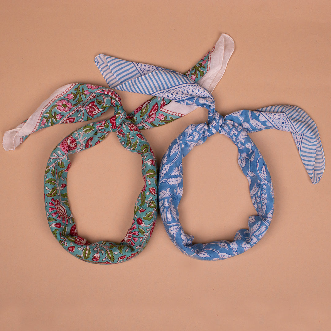 Hand Block Cotton Sarong | Beach Cover-Up &amp; Wrap Skirt