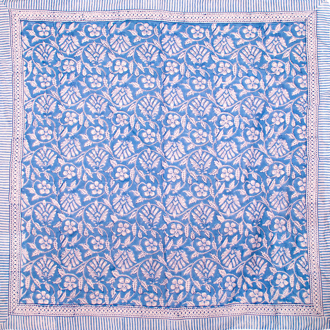 Hand Block Cotton Sarong | Beach Cover-Up &amp; Wrap Skirt