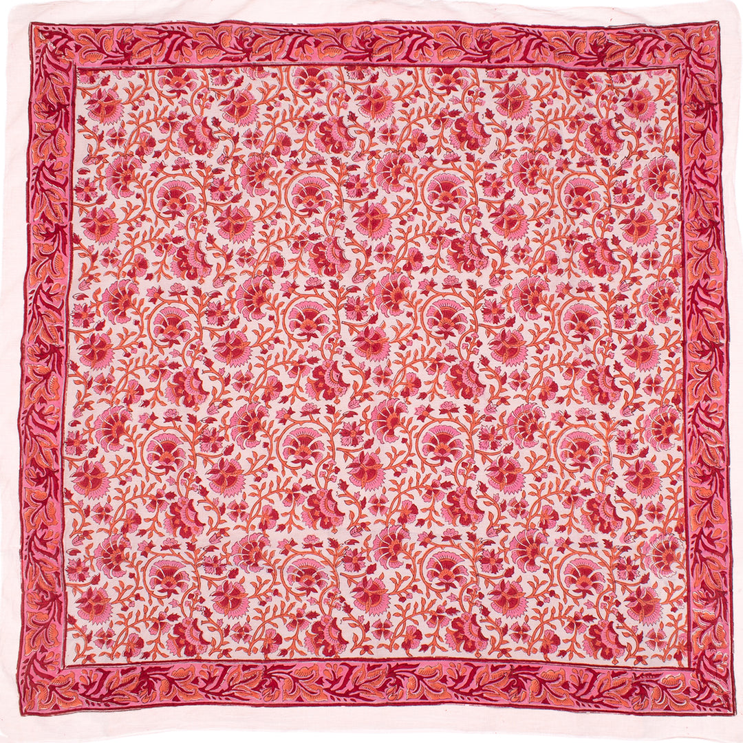 Set of 2 – Boho Cotton Bandanas 40x40 | Large Boho Head Scarf &amp; Hair Wrap