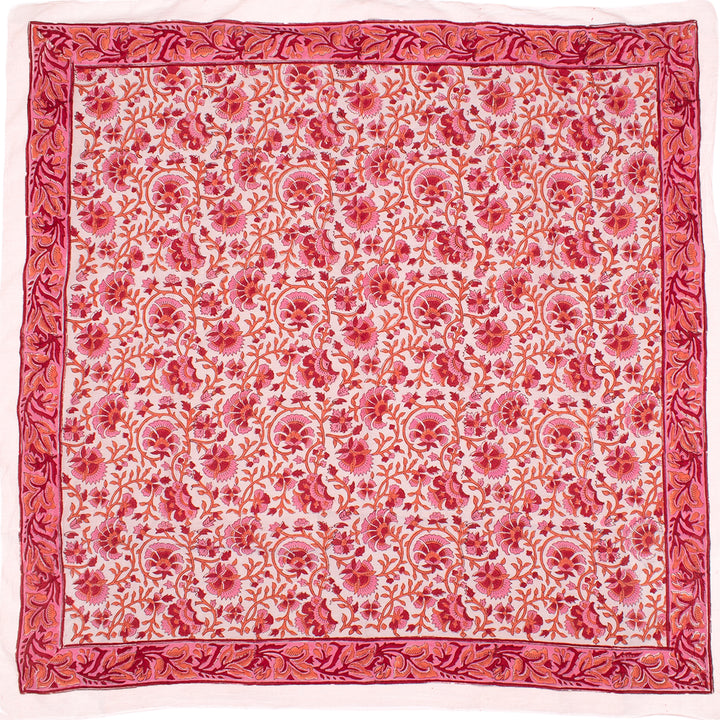 Set of 2 – Boho Cotton Bandanas 40x40 | Large Boho Head Scarf &amp; Hair Wrap