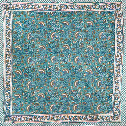 Oversized Cotton Scarf 100x100 cm – Multi-Use Bandana Wrap - Set of 2