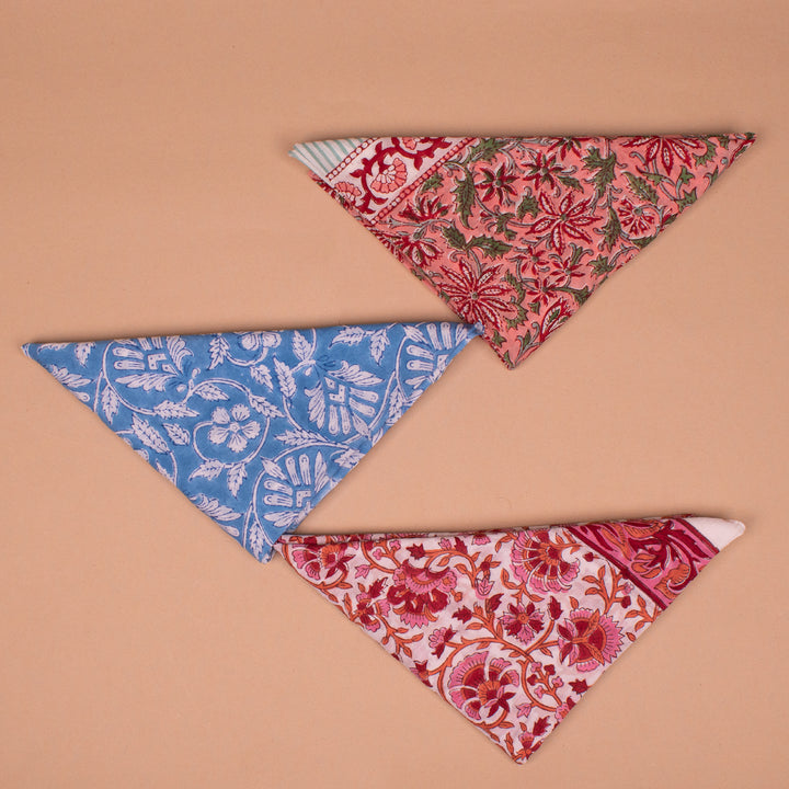 Set of 3 – Boho Cotton Sarong | Beach Cover-Up &amp; Wrap Skirt