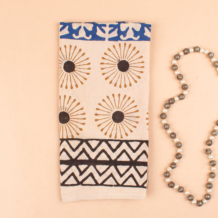 Boho Cotton Bandana | Printed Head Scarf &amp; Hair Wrap