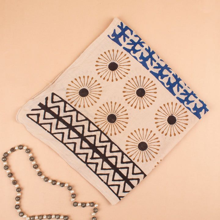 Boho Cotton Bandana | Printed Head Scarf &amp; Hair Wrap