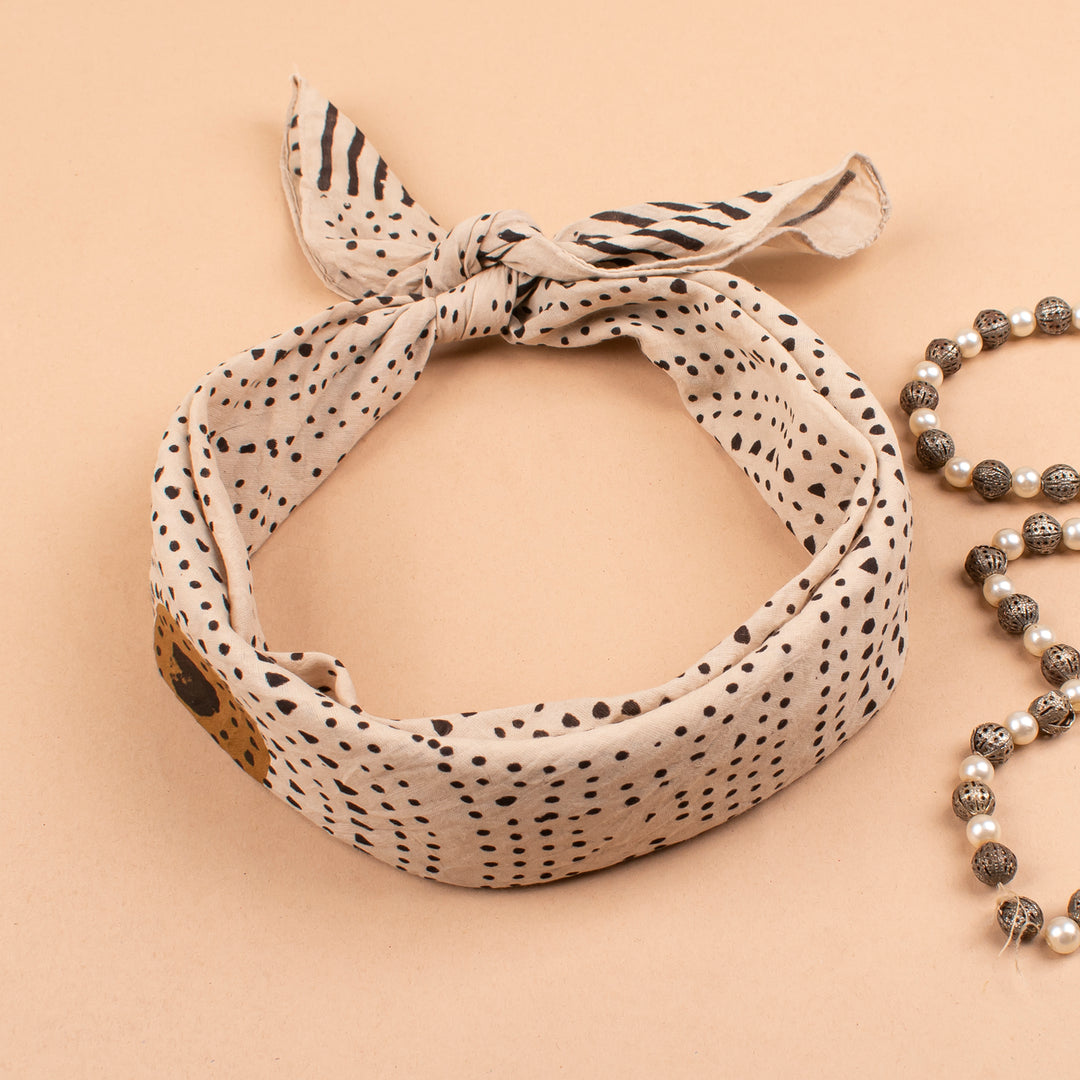 Boho Cotton Bandana | Everyday Head Scarf